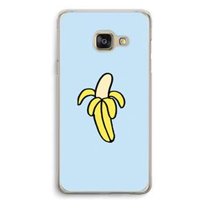 CaseCompany Banana: Samsung A3 (2017) Transparant Hoesje