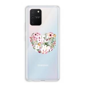 CaseCompany GRL PWR Flower: Samsung Galaxy S10 Lite Transparant Hoesje