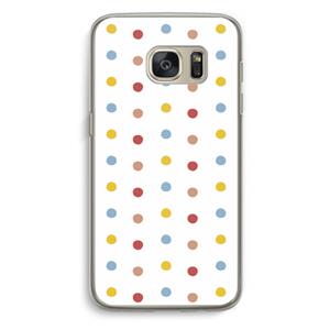 CaseCompany Bollen: Samsung Galaxy S7 Transparant Hoesje