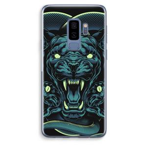 CaseCompany Cougar and Vipers: Samsung Galaxy S9 Plus Transparant Hoesje