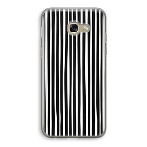 CaseCompany Stripes: Samsung Galaxy A5 (2017) Transparant Hoesje