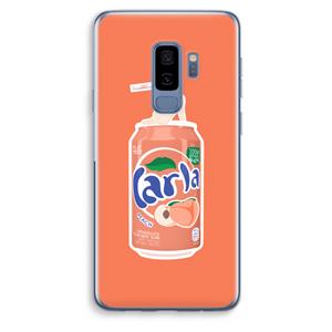 CaseCompany S(peach)less: Samsung Galaxy S9 Plus Transparant Hoesje