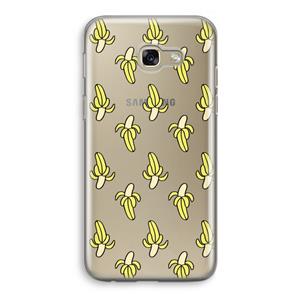 CaseCompany Bananas: Samsung Galaxy A5 (2017) Transparant Hoesje