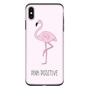 CaseCompany Pink positive: iPhone XS Max Tough Case