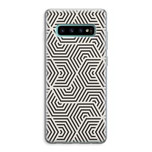CaseCompany Magic pattern: Samsung Galaxy S10 Plus Transparant Hoesje