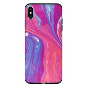 CaseCompany Paarse stroom: iPhone XS Max Tough Case