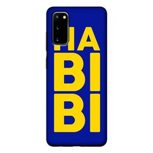 CaseCompany Habibi Blue: Samsung Galaxy S20 Tough Case