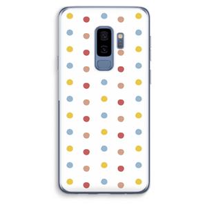 CaseCompany Bollen: Samsung Galaxy S9 Plus Transparant Hoesje