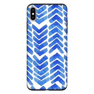 CaseCompany Blauwe pijlen: iPhone XS Max Tough Case