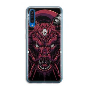 CaseCompany Hell Hound and Serpents: Samsung Galaxy A50 Transparant Hoesje