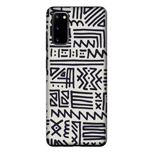 CaseCompany Marrakech print: Samsung Galaxy S20 Tough Case