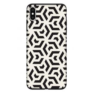 CaseCompany Crazy pattern: iPhone XS Max Tough Case