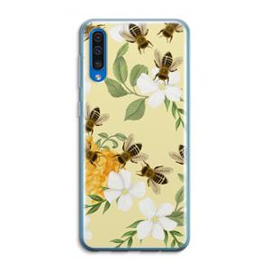 CaseCompany No flowers without bees: Samsung Galaxy A50 Transparant Hoesje