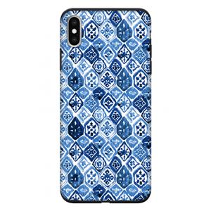 CaseCompany Blauw motief: iPhone XS Max Tough Case