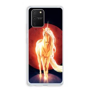 CaseCompany Last Unicorn: Samsung Galaxy S10 Lite Transparant Hoesje