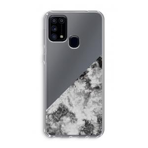 CaseCompany Onweer: Samsung Galaxy M31 Transparant Hoesje
