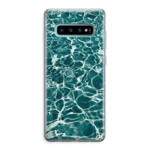 CaseCompany Weerkaatsing water: Samsung Galaxy S10 Plus Transparant Hoesje