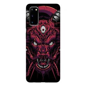 CaseCompany Hell Hound and Serpents: Samsung Galaxy S20 Tough Case