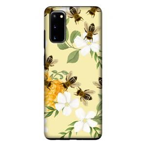 CaseCompany No flowers without bees: Samsung Galaxy S20 Tough Case