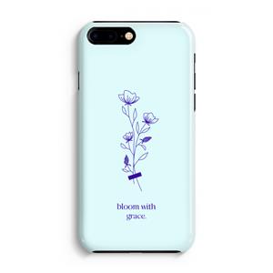 CaseCompany Bloom with grace: Volledig Geprint iPhone 7 Plus Hoesje