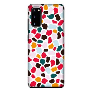 CaseCompany Colored Giraffe: Samsung Galaxy S20 Tough Case