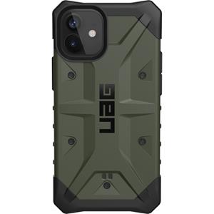 Urban Armor Gear UAG - Pathfinder backcover hoes - iPhone 12 Mini - Groen + Lunso Tempered Glass
