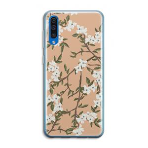 CaseCompany Blossoming spring: Samsung Galaxy A50 Transparant Hoesje