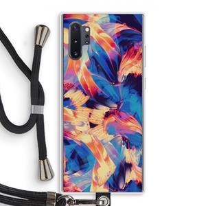 CaseCompany Tuesday Night: Samsung Galaxy Note 10 Plus Transparant Hoesje met koord
