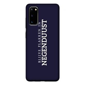 CaseCompany Blijve plakken in Negenduust: Samsung Galaxy S20 Tough Case