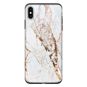CaseCompany Goud marmer: iPhone XS Max Tough Case