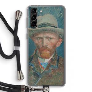 CaseCompany Van Gogh: Samsung Galaxy S21 Plus Transparant Hoesje met koord