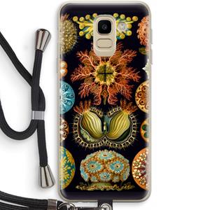 CaseCompany Haeckel Ascidiae: Samsung Galaxy J6 (2018) Transparant Hoesje met koord