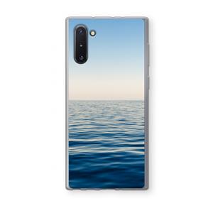 CaseCompany Water horizon: Samsung Galaxy Note 10 Transparant Hoesje