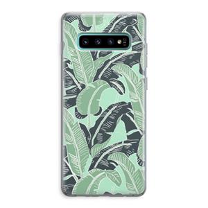 CaseCompany This Sh*t Is Bananas: Samsung Galaxy S10 Plus Transparant Hoesje