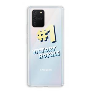 CaseCompany Victory Royale: Samsung Galaxy S10 Lite Transparant Hoesje