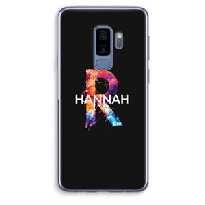 CaseCompany Abstract Spectrum: Samsung Galaxy S9 Plus Transparant Hoesje
