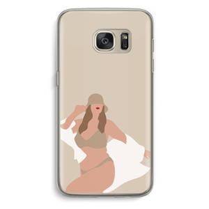 CaseCompany One of a kind: Samsung Galaxy S7 Transparant Hoesje