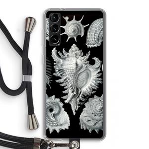 CaseCompany Haeckel Prosobranchia: Samsung Galaxy S21 Plus Transparant Hoesje met koord