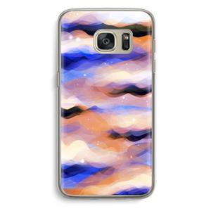 CaseCompany Donkere Wolken: Samsung Galaxy S7 Transparant Hoesje