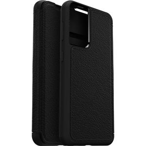 Otterbox Strada Case wallet hoes - Samsung Galaxy S21 Plus - Zwart + Lunso Tempered Glass