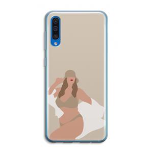 CaseCompany One of a kind: Samsung Galaxy A50 Transparant Hoesje