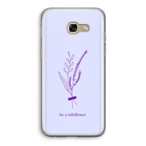 CaseCompany Be a wildflower: Samsung Galaxy A5 (2017) Transparant Hoesje