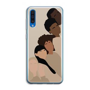CaseCompany Sweet creatures: Samsung Galaxy A50 Transparant Hoesje