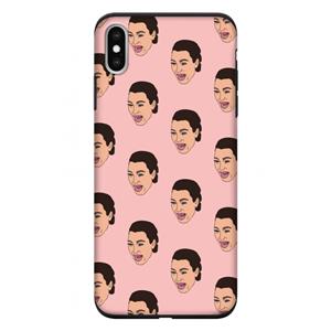 CaseCompany Ugly Cry Call: iPhone XS Max Tough Case