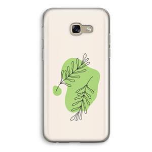 CaseCompany Beleaf in you: Samsung Galaxy A5 (2017) Transparant Hoesje
