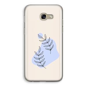 CaseCompany Leaf me if you can: Samsung Galaxy A5 (2017) Transparant Hoesje