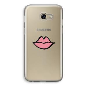 CaseCompany Kusje: Samsung Galaxy A5 (2017) Transparant Hoesje