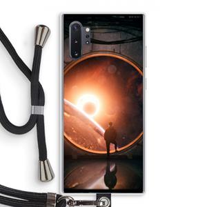 CaseCompany Ephemeral: Samsung Galaxy Note 10 Plus Transparant Hoesje met koord