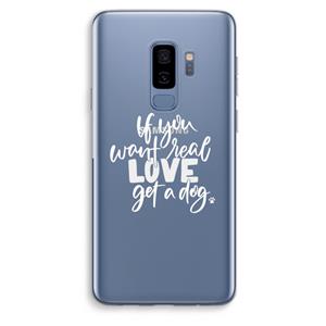 CaseCompany Partner in crime: Samsung Galaxy S9 Plus Transparant Hoesje