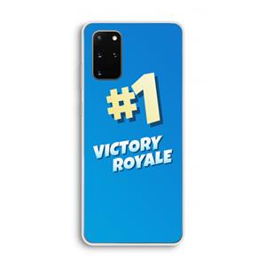 CaseCompany Victory Royale: Samsung Galaxy S20 Plus Transparant Hoesje